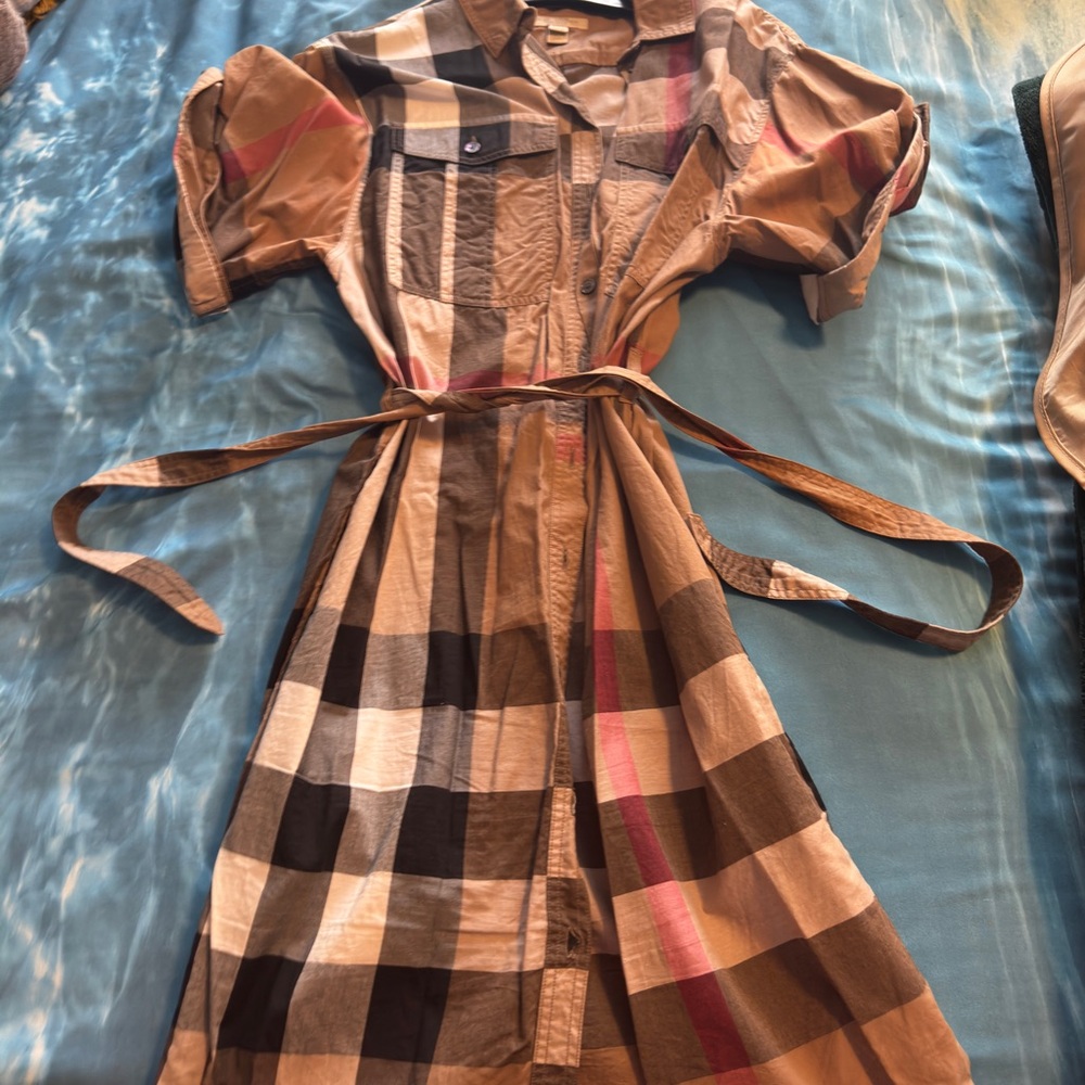 Burberry Brit Tan Fabric
